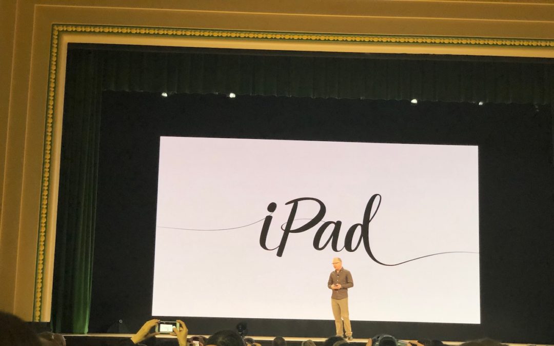 Apple Introduces New iPad with Apple Pencil